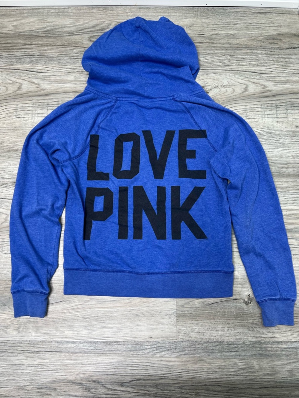 Victoria's Secret PINK full-zip hoodie featuring the number "86" size Medium